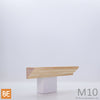 Corniche en bois - M10 Ogee - 3/4 x 3/4 - Pin rouge sélect | Wood crown moulding - M10 Ogee - 3/4 x 3/4 - Select red pine