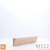 Moulure en bois - M112 - 5/8 x 1-1/16 - Chêne | Wood moulding - M112 - 5/8 x 1-1/16 - Red oak