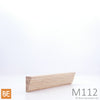 Moulure en bois - M112 - 5/8 x 1-1/16 - Chêne | Wood moulding - M112 - 5/8 x 1-1/16 - Red oak