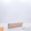 Moulure en bois - M112 - 5/8 x 1-1/16 - Érable | Wood moulding - M112 - 5/8 x 1-1/16 - Maple