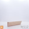 Moulure en bois - M112 - 5/8 x 1-1/16 - Érable | Wood moulding - M112 - 5/8 x 1-1/16 - Maple