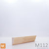 Moulure en bois - M112 - 5/8 x 1-1/16 - Pin blanc jointé | Wood moulding - M112 - 5/8 x 1-1/16 - Jointed white pine