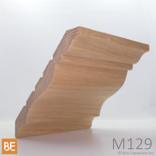 Corniche en bois - M129 Doucine - 3/4" x 7" - Projection 5" x 5-1/16"