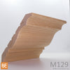 Corniche en bois - M129 Doucine - 3/4 x 7 - Chêne rouge | Wood crown moulding - M129 - 3/4 x 7 - Red oak