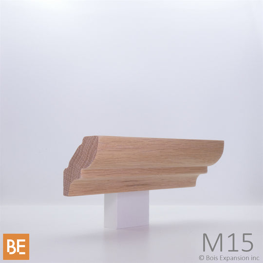 Corniche en bois - M15 Ogee - 3/4" x 2-3/8" - Projection 1-3/4" x 1-5/8"