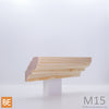 Corniche en bois - M15 Ogee - 3/4 x 2-3/8 - Pin rouge sélect | Wood crown moulding - M15 Ogee - 3/4 x 2-3/8 - Select red pine