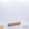 Astragale en bois - M26 Double gorge - 5/16 x 3/4 - Merisier | Wood astragal - M26 Double cove - 5/16 x 3/4 - Yellow birch