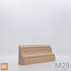 Cimaise en bois - M29 Chambranle français - 1 x 2 - Merisier | Wood chair rail - M29 - 1 x 2 - Yellow birch