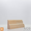 Cimaise en bois - M29 Chambranle français - 1 x 2 - Pin blanc jointé | Wood chair rail - M29 - 1 x 2 - Jointed white pine