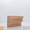 Cimaise en bois - M30 Chambranle français - 1-1/16 x 2-3/4 - Chêne rouge | Wood chair rail - M30 - 1-1/16 x 2-3/4 - Red oak
