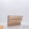 Cimaise en bois - M30 Chambranle français - 1-1/16 x 2-3/4 - Merisier | Wood chair rail - M30 - 1-1/16 x 2-3/4 - Yellow birch