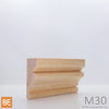 Cimaise en bois - M30 Chambranle français - 1-1/16 x 2-3/4 - Pin rouge sélect | Wood chair rail - M30 - 1-1/16 x 2-3/4 - Select red pine