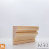 Cimaise en bois - M30 Chambranle français - 1-1/16 x 2-3/4 - Pin rouge sélect | Wood chair rail - M30 - 1-1/16 x 2-3/4 - Select red pine