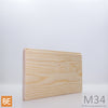 Planche murale en bois - M34 Lambris réversible - 5/16 x 3-3/8 - Pin sélect rouge | Wood wainscot paneling - M34 Reversible - 5/16 x 3-3/8 - Select red pine