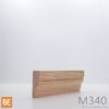 Moulure à panneau en bois - M340 - 3/4 x 1-7/8 - Chêne rouge | Wood panel moulding - M340 - 3/4 x 1-7/8 - Red oak