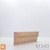 Moulure à panneau en bois - M340 - 3/4 x 1-7/8 - Merisier | Wood panel moulding - M340 - 3/4 x 1-7/8 - Yellow birch