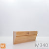 Moulure à panneau en bois - M340 - 3/4 x 1-7/8 - Pin blanc noueux | Wood panel moulding - M340 - 3/4 x 1-7/8 - Knotty white pine