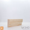 Moulure à panneau en bois - M340 - 3/4 x 1-7/8 - Pin sélect rouge | Wood panel moulding - M340 - 3/4 x 1-7/8 - Select red pine