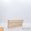 Moulure à panneau en bois - M340 - 3/4 x 1-7/8 - Pin sélect rouge | Wood panel moulding - M340 - 3/4 x 1-7/8 - Select red pine