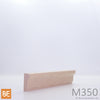 Moulure en bois - M350 - 11/16 x 1-1/4 - Érable | Wood moulding - M350 - 11/16 x 1-1/4 - Maple