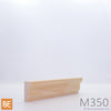 Moulure en bois - M350 - 11/16 x 1-1/4 - Pin blanc jointé | Wood moulding - M350 - 11/16 x 1-1/4 - Jointed white pine