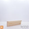Moulure en bois - M350 - 11/16 x 1-1/4 - Pin rouge sélect | Wood moulding - M350 - 11/16 x 1-1/4 - Select red pine