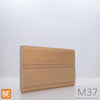 Planche murale en bois - M37 Lambris réversible - 5/16 x 3-3/8 - Pin sélect rouge | Wood wainscot paneling - M37 Reversible - 5/16 x 3-3/8 - Select red pine