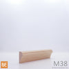 Cimaise en bois - M38 Le Domaine - 5/8 x 1-3/16 - Érable | Wood chair rail - M38 Le Domaine - Maple