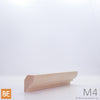 Corniche en bois - M4 Ogee - 3/4 x 1-5/8 - Érable | Wood crown moulding - M4 Ogee - 3/4 x 1-5/8 - Maple