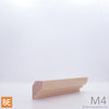 Corniche en bois - M4 Ogee - 3/4 x 1-5/8 - Merisier | Wood crown moulding - M4 Ogee - 3/4 x 1-5/8 - Yellow birch