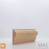 Cimaise en bois - M41 - 13/16 x 2-1/4 - Chêne rouge | Wood chair rail - M41 - 13/16 x 2-1/4 - Red oak