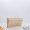 Cimaise en bois - M41 - 13/16 x 2-1/4 - Pin blanc jointé | Wood chair rail - M41 - 13/16 x 2-1/4 - Jointed white pine
