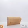 Cimaise en bois - M41 - 13/16 x 2-1/4 - Pin blanc noueux | Wood chair rail - M41 - 13/16 x 2-1/4 - Knotty white pine