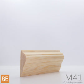 Cimaise en bois - M41 - 13/16 x 2-1/4 - Pin rouge sélect | Wood chair rail - M41 - 13/16 x 2-1/4 - Select red pine