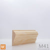 Cimaise en bois - M41 - 13/16 x 2-1/4 - Pin rouge sélect | Wood chair rail - M41 - 13/16 x 2-1/4 - Select red pine