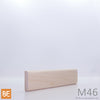 Astragale de porte en bois - M46 Plat - 1/2 x 1-1/2 - Érable | Wood astragal - M46 Flat - 1/2 x 1-1/2 - Maple