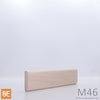 Astragale de porte en bois - M46 Plat - 1/2 x 1-1/2 - Érable | Wood astragal - M46 Flat - 1/2 x 1-1/2 - Maple