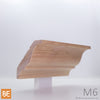 Corniche en bois - M6 Doucine - 3/4 x 4 - Merisier | Wood crown moulding - M6 - 3/4 x 4 - Yellow birch