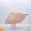 Corniche en bois - M6 Doucine - 3/4 x 4 - Pin blanc jointé | Wood crown moulding - M6 - 3/4 x 4 - Jointed white pine