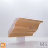 Corniche en bois - M6 Doucine - 3/4 x 4 - Pin blanc noueux | Wood crown moulding - M6 - 3/4 x 4 - Knotty white pine