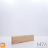 Arrêt de porte en bois - M7A Régulier - 3/8 x 1-1/8 - Chêne rouge | Wood door stopper - M7A Regular - 3/8 x 1-1/8 - Red oak