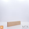 Arrêt de porte en bois - M7A Régulier - 3/8 x 1-1/8 - Chêne rouge | Wood door stopper - M7A Regular - 3/8 x 1-1/8 - Red oak