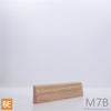 Arrêt de porte en bois - M7B Colonial - 3/8 x 1-1/8 - Chêne rouge | Wood door stopper - M7B Colonial - 3/8 x 1-1/8 - Red oak