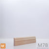 Arrêt de porte en bois - M7B Colonial - 3/8 x 1-1/8 - Merisier | Wood door stopper - M7B Colonial - 3/8 x 1-1/8 - Yellow birch