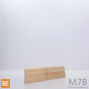Arrêt de porte en bois - M7B Colonial - 5/16 x 1-1/8 - Pin blanc jointé | Wood door stopper - M7B Colonial - 5/16 x 1-1/8 - Jointed white pine
