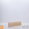 Arrêt de porte en bois - M7B Colonial - 3/8 x 1-1/8 - Pin rouge sélect | Wood door stopper - M7B Colonial - 3/8 x 1-1/8 - Select red pine