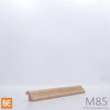 Moulure à panneau en bois - M85 Petite - 3/4 x 5/8 - Chêne rouge | Wood panel moulding - M85 Small - 3/4 x 5/8 - Red oak