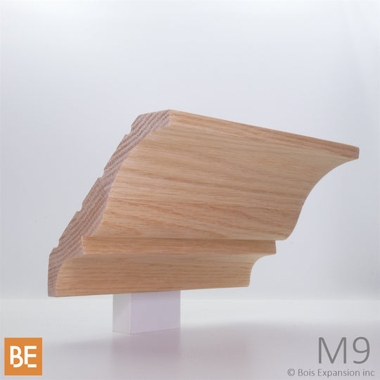 Corniche en bois - M9 Doucine - 3/4" x 5" - Projection 3-1/2" x 3-1/2"