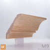 Corniche en bois - M9 Doucine - 3/4 x 5 - Chêne rouge | Wood crown moulding - M9 - 3/4 x 5 - Red oak