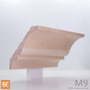 Corniche en bois - M9 Doucine - 3/4 x 5 - Érable | Wood crown moulding - M9 - 3/4 x 5 - Maple